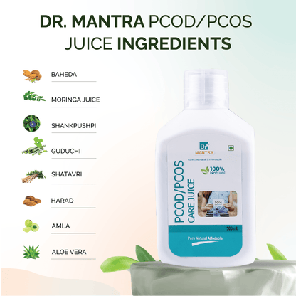 Say goodbye to PCOD in 8-weeks with Dr. Mantra’s PCOD Care Treatment Plan